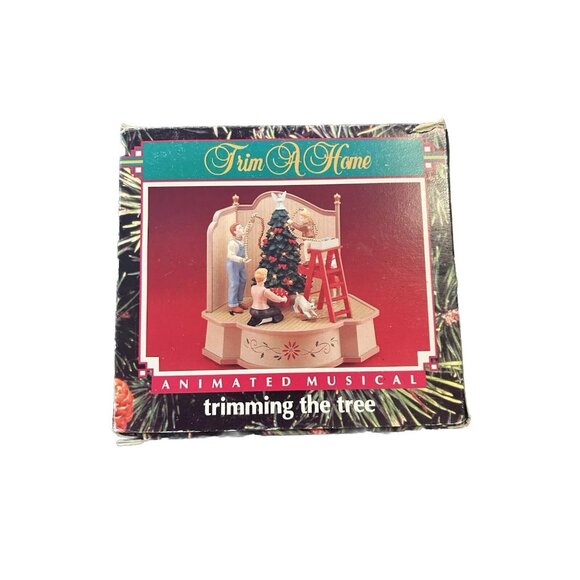 Trim A Home Trimming the Tree Animated Musical Christmas Decoration with box - Picture 2 of 4